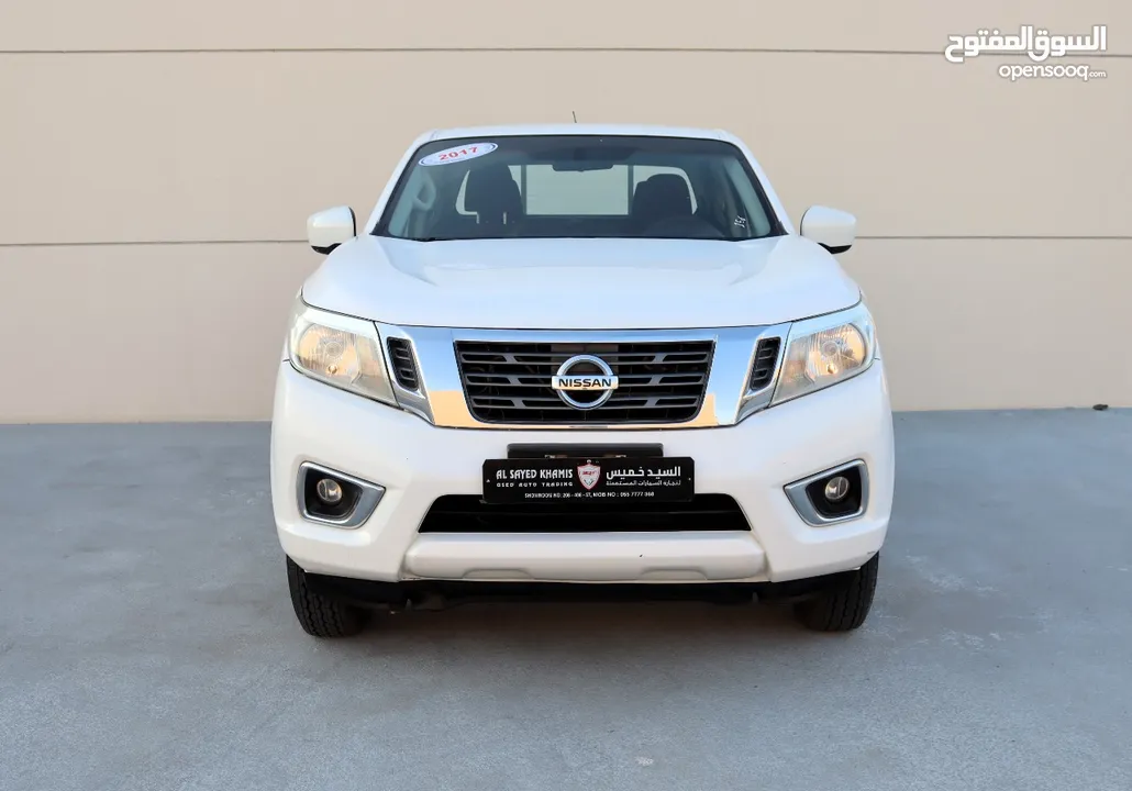 NISSAN NAVAR 2017 4WD GCC EXCELLENT CONDITION WITHOUT ACCIDENT