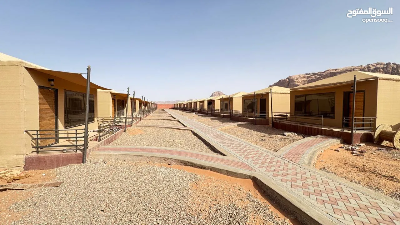 فرصة استثمارية منتجع وادي القمر السياحي الفاخر (Investment opportunity: Moon Valley Luxury Resort)