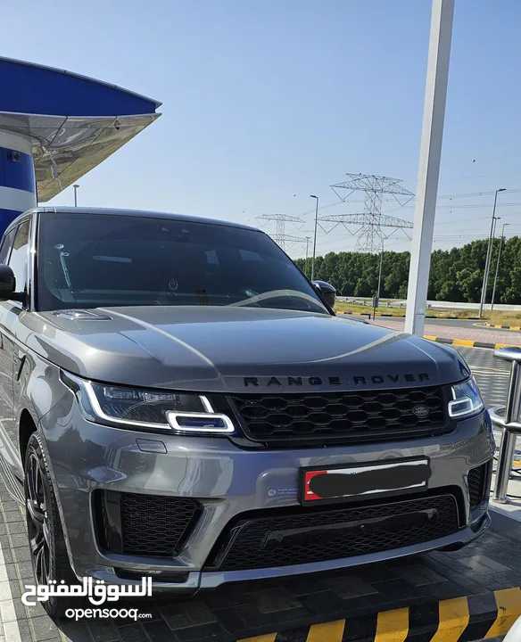 رنج روفر سبورت 2018 8 سلندر سوبر جارج خليجي. Range Rover 2018 V8 SuperChargerd GCC HSE dynamic.