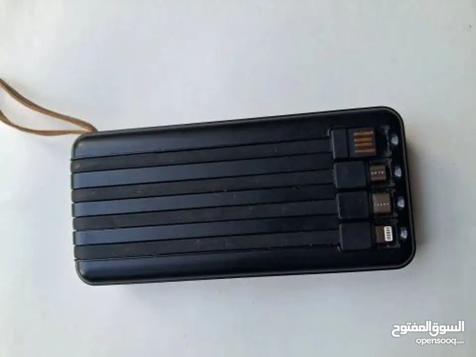شاحن بور بانك شمسي و كهرباء بطاريه 20000 مللي امبير شحن تلفون خلوي طاقه شمسيه اضائه power Bank