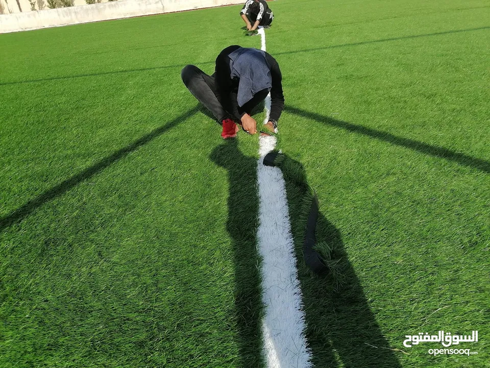 عشب ملاعب / عشب حدائق / عشب مدارس / عشب مزارع / عشب صناعي/ نجيل / تارتان Playground grass