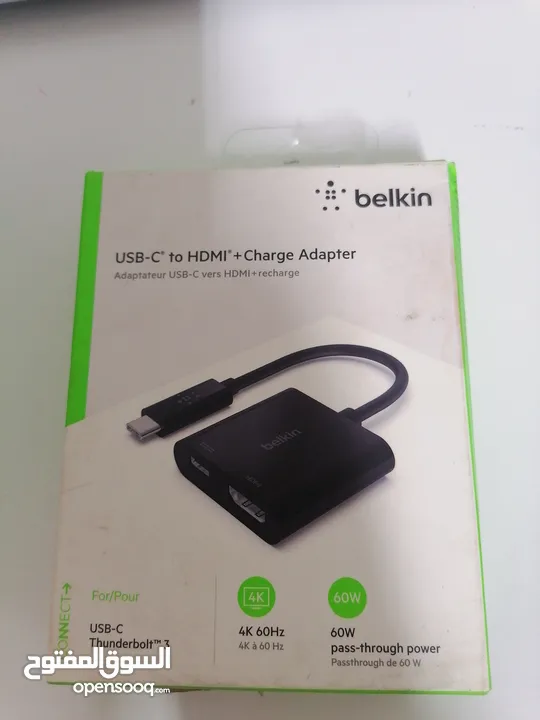 محول اصلي لكل الشاشات 4k, 60hz، جوالات، لابتوبات،كمبيوترات جودة عاليه
