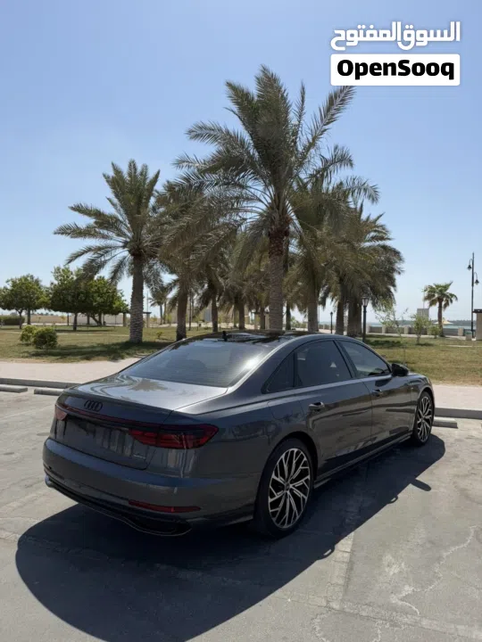 Audi A8 L55 Quattro S Line 2023 Dealer warranty & Service Package 2028 For Sale BHD 31,900/- Only