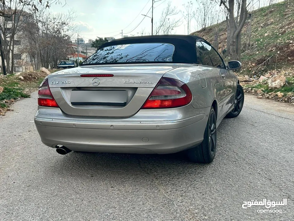 Mercedes Benz clk200 بحالة ممتازة2004 W209 avengard comfortable كشف