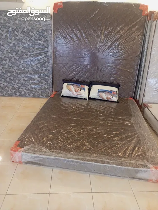 عروض نار على فرشات الزنبرك المجوز فقط 50دينار  170*190*25 200*180*25 قماش جاكار تركي مبطن