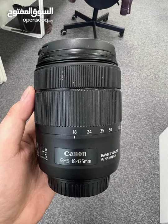 Canon 80D with 135mm lens