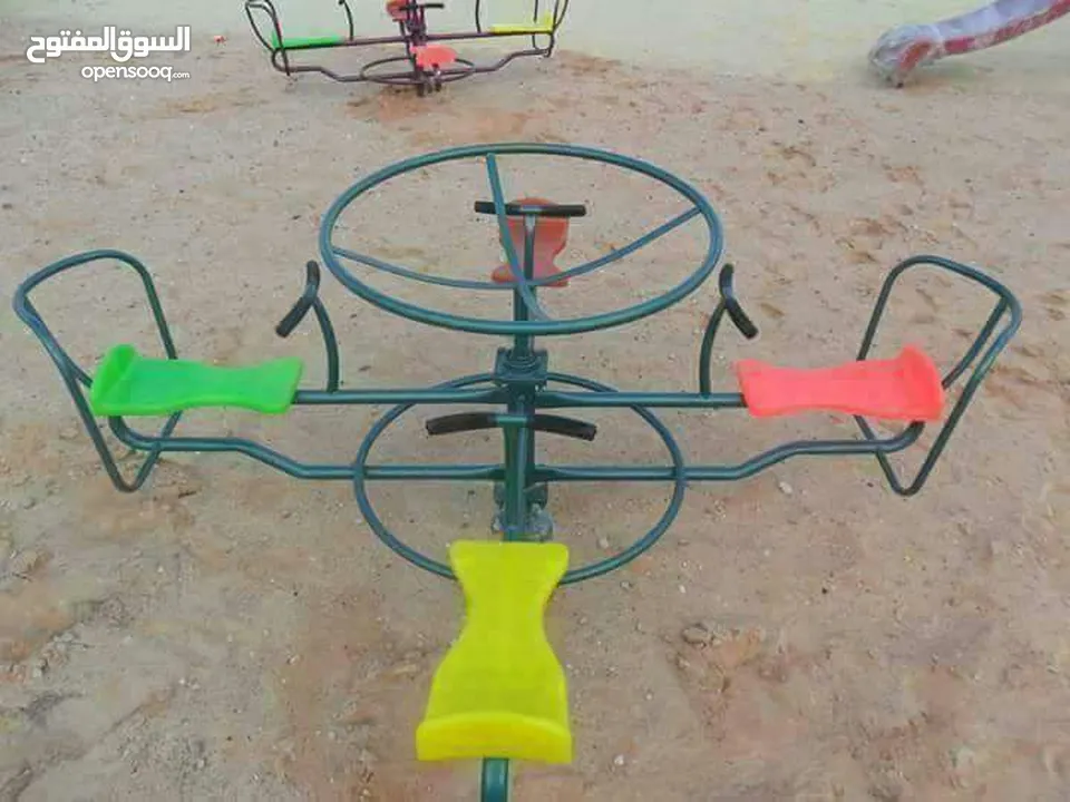العاب حديد مراجيح وسحاسيل للحدائق والمزارع والشاليهات