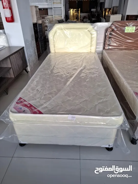 New bed and mattress available. All r not same size and not same price. Please check details