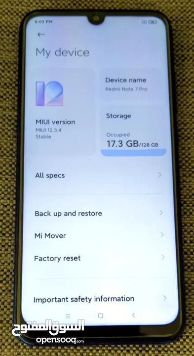 Smartphone Xiaomi Redmi Note 7 Pro