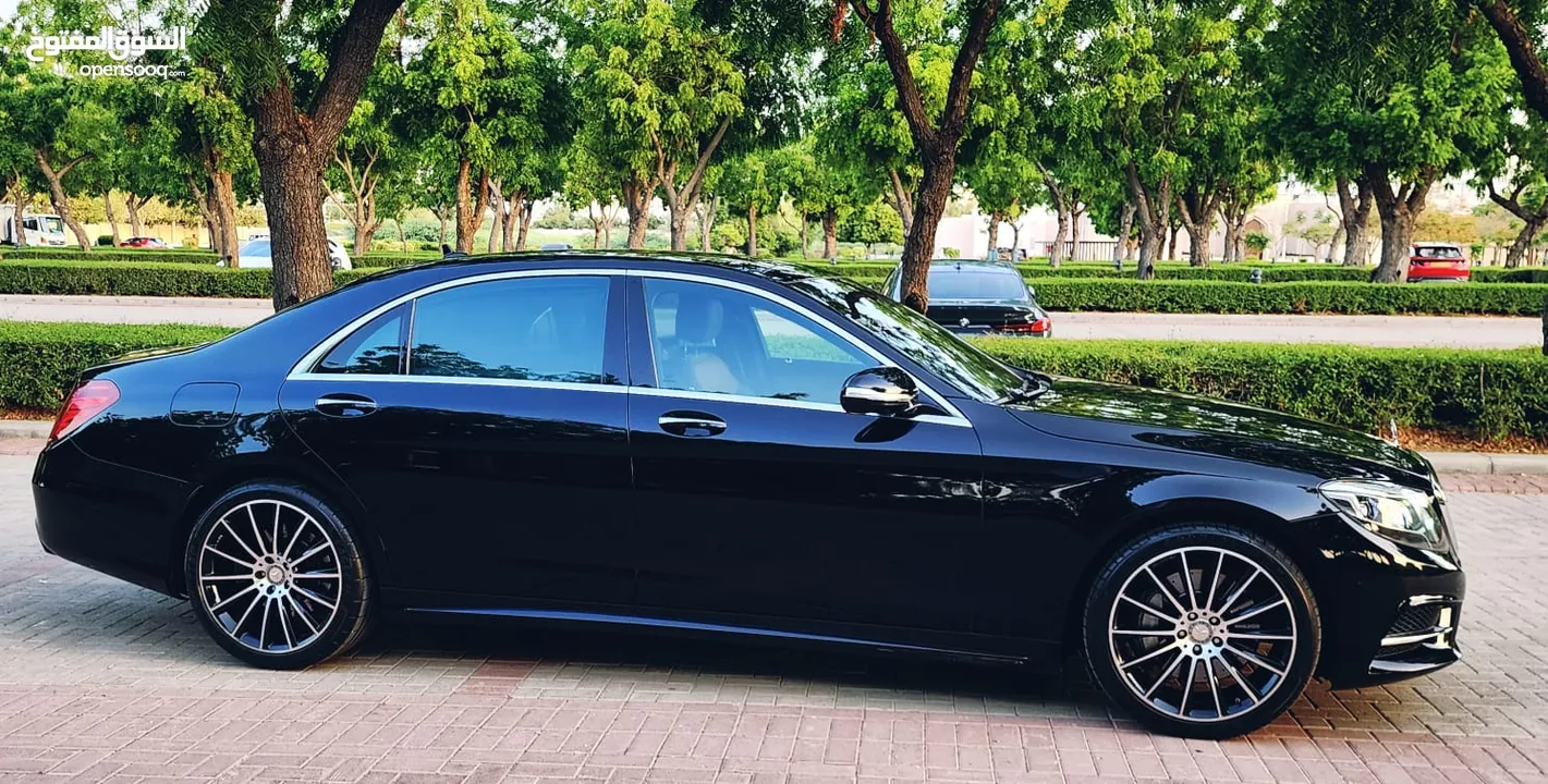 مرسيدس لارج AMG S400L وكالة عمان 5 فصوص