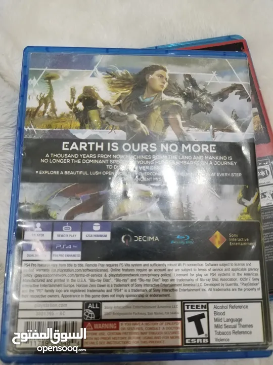 Horizon zero dawn مستعمله