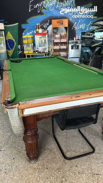 بلياردو مستعمل بسعر 3500 شيكل
