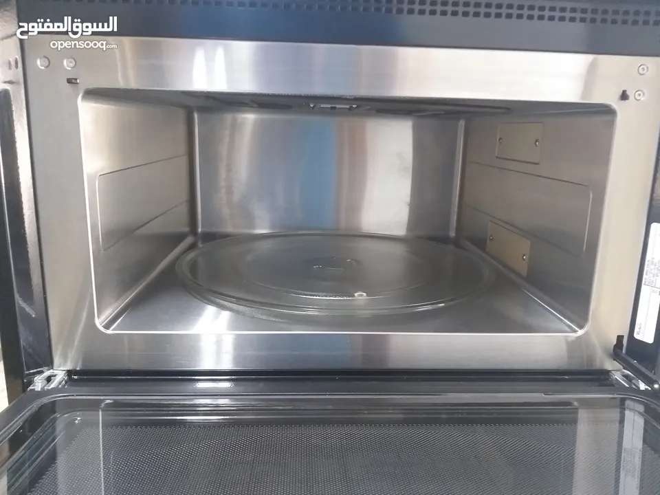 مايكروويف بلد ان استوك نوع وايربول إيطالي حجم 45 لتر لون استيل