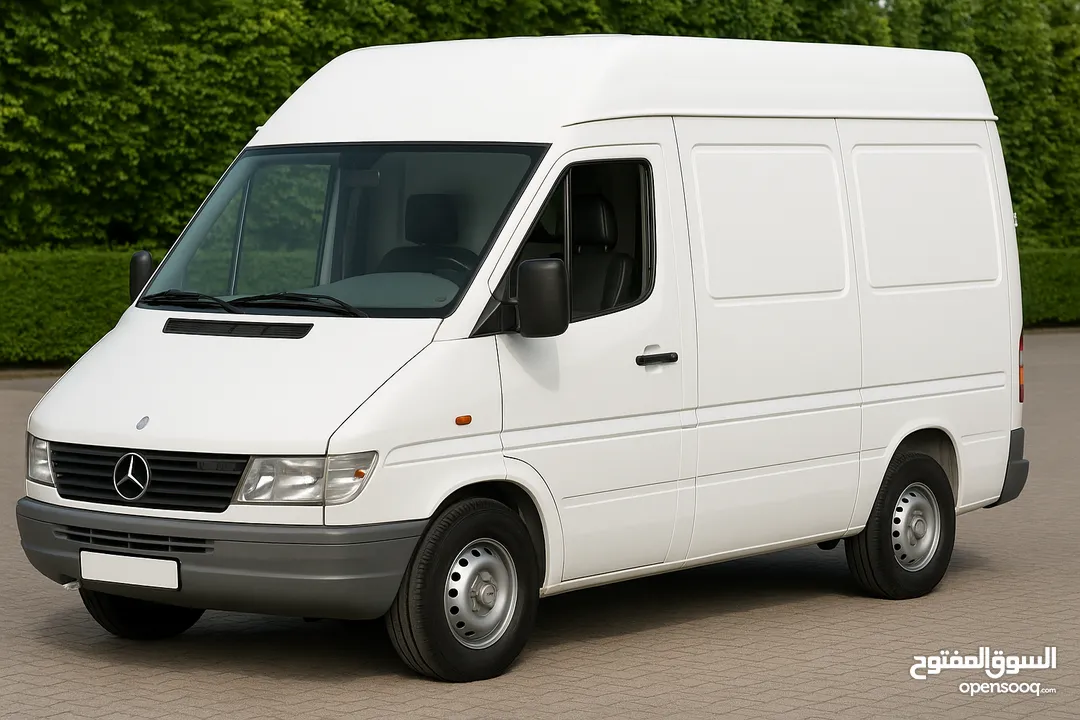 باص مرسيدس للبيع 412 موديل 1998 ماطور 2500 شصي قصير بحالة جيدة