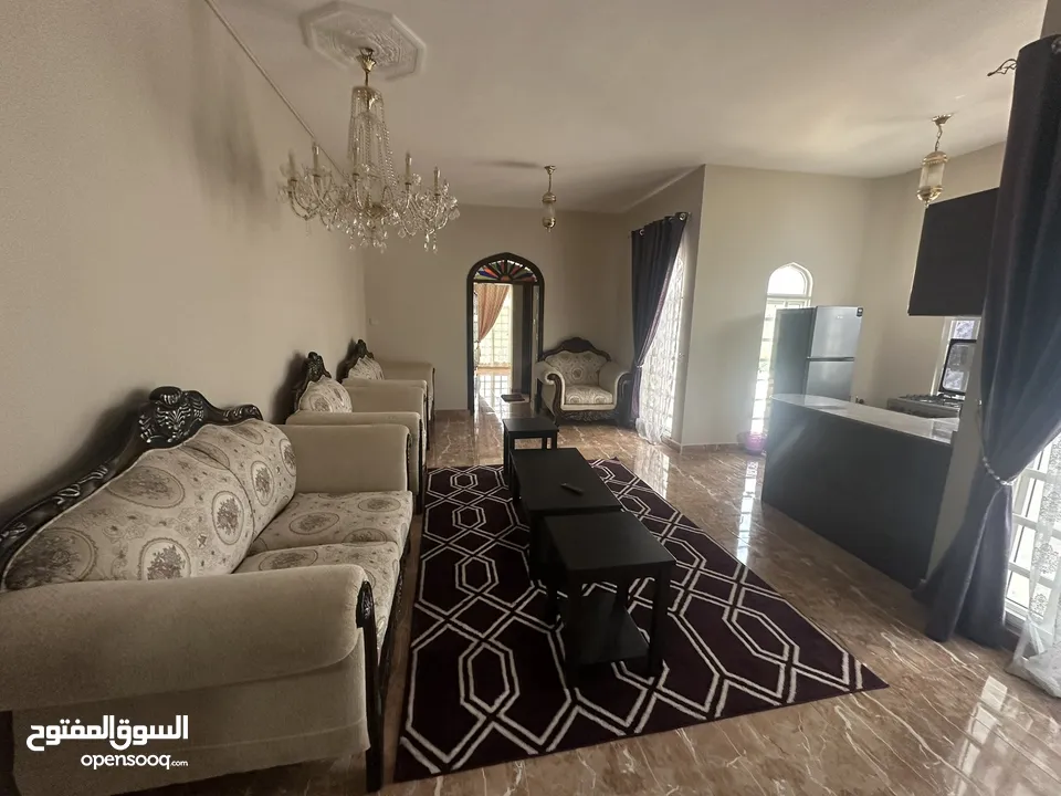 opportunity exists for furnished flat 1 BHK in Al Ghubrah, Al Diafa Street, behind Gulf Pearl