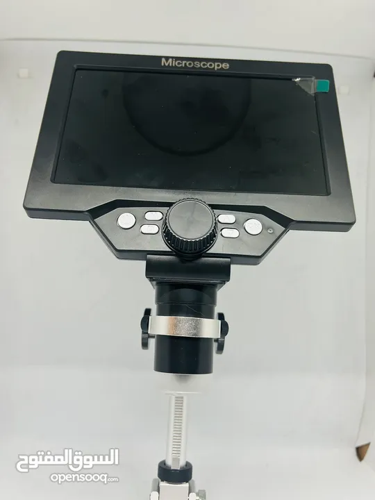 مجهر إلكتروني (ميكروسكوب) مع شاشة فول HD