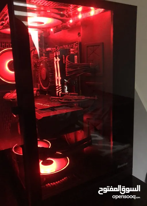 للبيع جهاز احترافي للالعاب والمونتاج وجميع الاستخدامات Pc gaming i5-12th - 3070