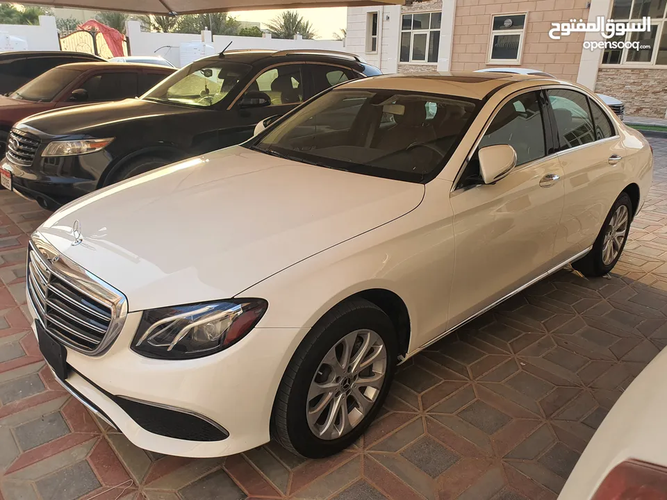 مرسيدس E350 موديل 2020 صبغ الوكالة للبيع