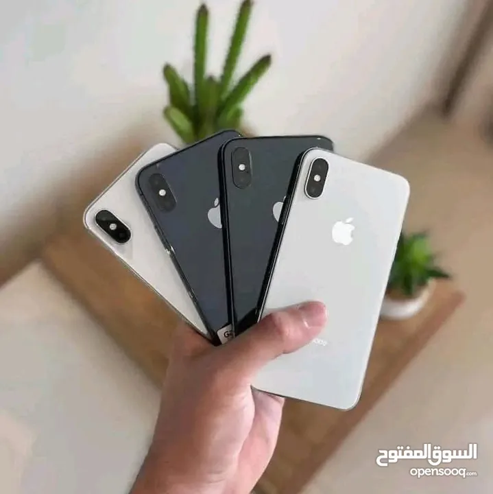 متوفر ايفونات X الاصلي جيجا 64 و 256 بطارية مشكل اصلي هدية كفر ولزقة وشاحن الاصلي متوفر توصيل