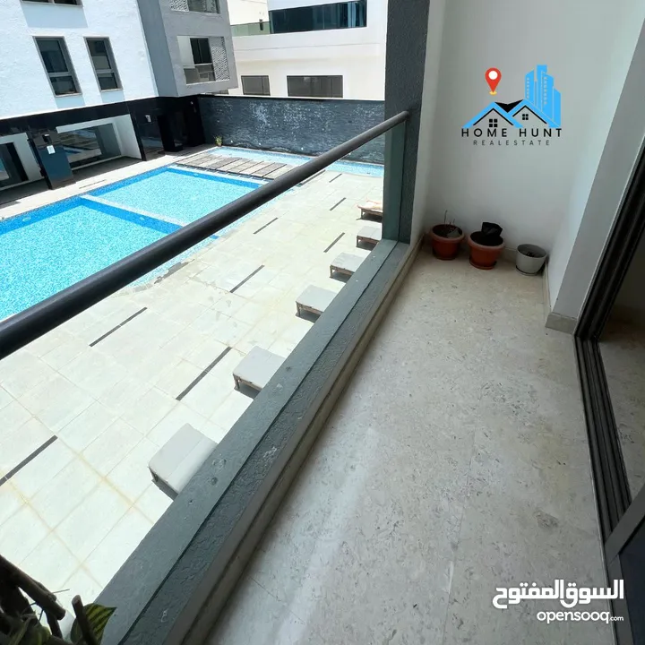 MUSCAT HILLS  SPACIOUS 1BHK APARTMENT WITH POOL VIEW FOR RENT