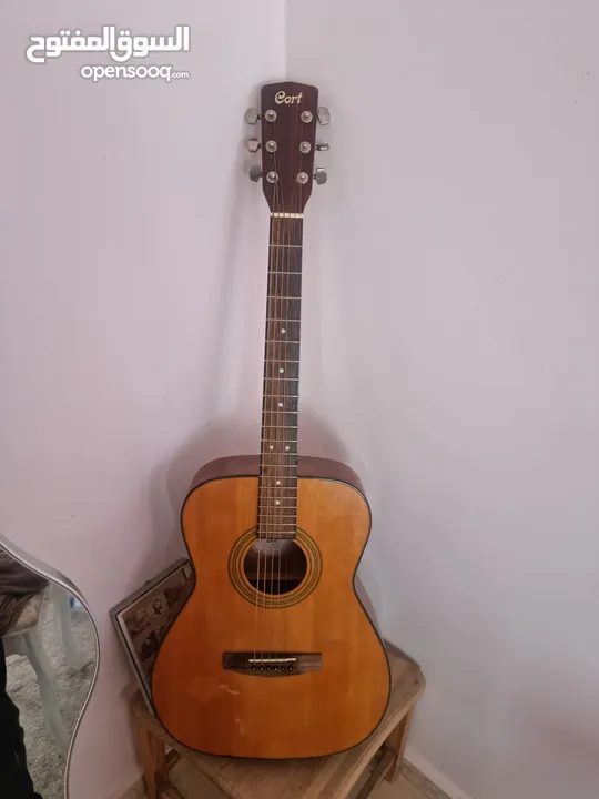 Acoustic Guitar Cort AF-550 NS جيتار اكوستك اصلي كورت اوتار جديدة موديل فخم للبيع