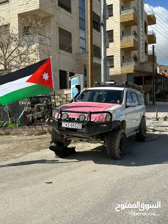 تويوتا برادو vx 4000cc للبيع المستعجل او البدل على سلفرادو 2007 او جيب شيروكي 2000