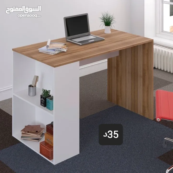 مكتب طاولة جيمنج مميزة بعدة الوان بسعر خيالي فقط 35 دينار شامل التوصيل والتركيب اطلبها الأن