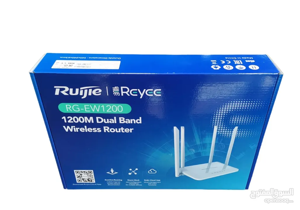 راوتر نوع RUIJIE  موديل RG-EW1200   1200M Dual-band Wireless Router