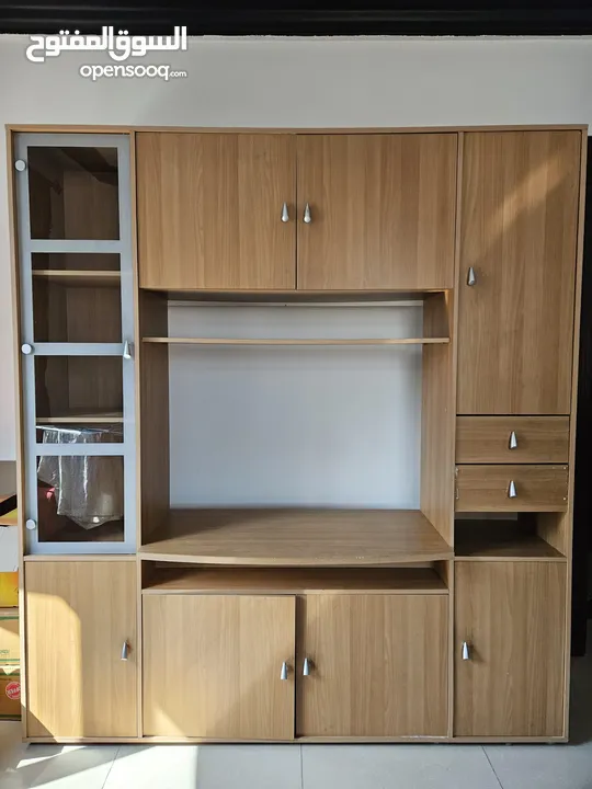 3 in 1 Cupboard(TV, Show piece, Storage)