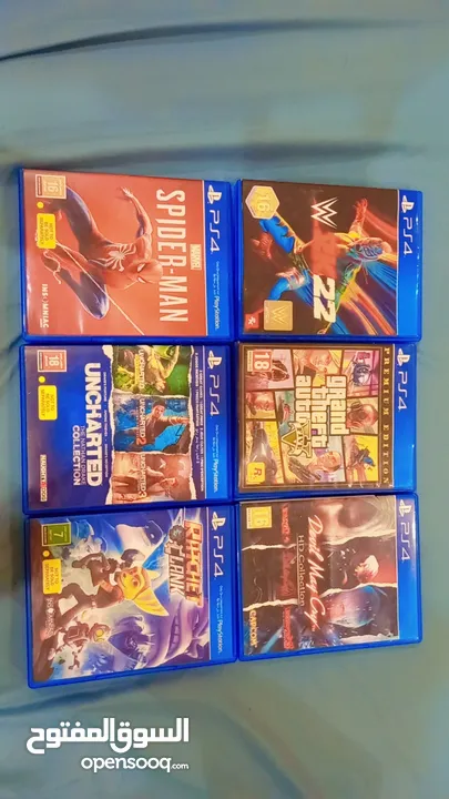 PS4 GAMES USED FOR SALE IN JEDDAH