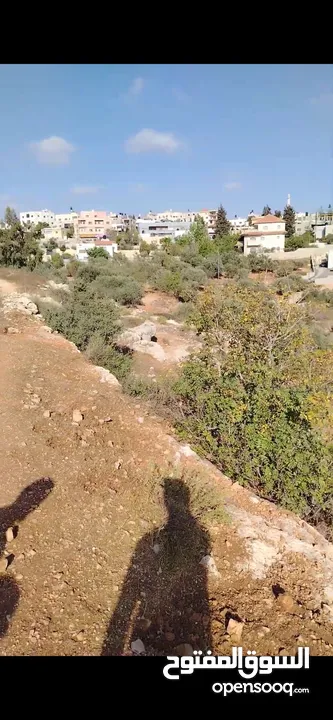 قطعة أرض مميزة بإطلالة خلابة في قرية عبوين – رام الله