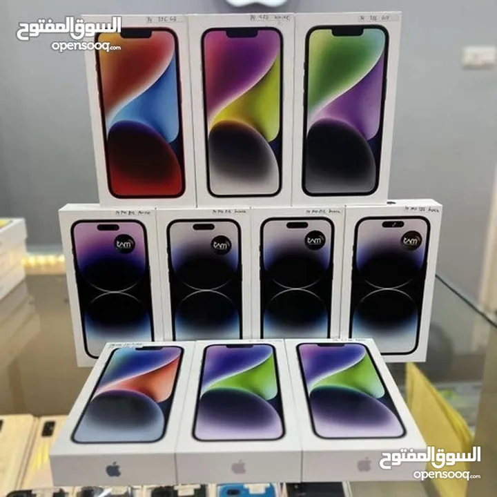 ايفون 14 بلس جديد كفالة الشرق الأوسط بسعر مميز