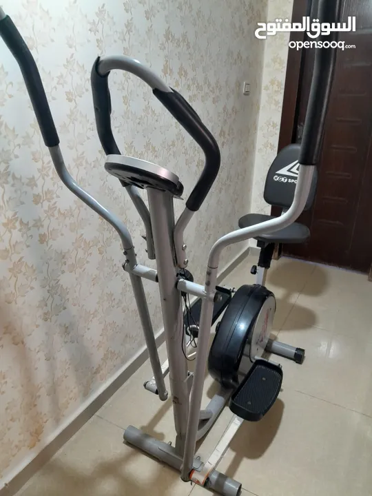 جهاز رياضة شبه جديد بسعر مغري جدا