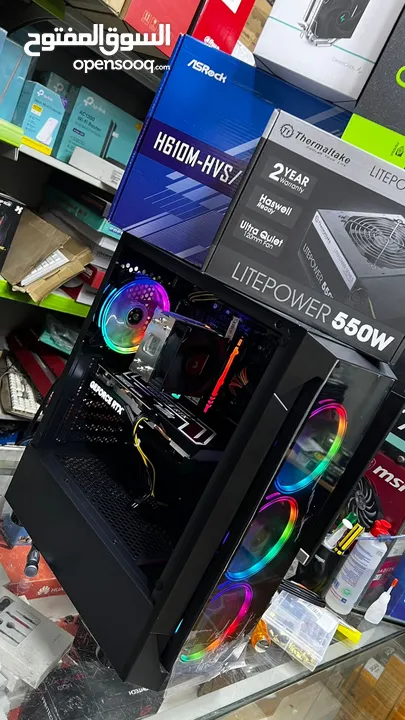 التجميعه الدمار  PC GAMING I5 12400F RTX 4060 8GB بأقل الأسعار والتوصيل مجاني