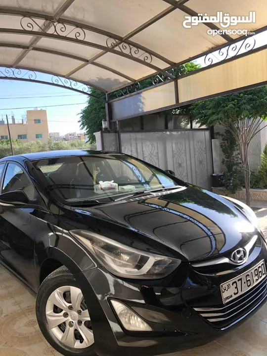 Hyundai Elentra 2016 هيونداي النترا 2016 فحص  كامل بحالة الوكالة بسعر 8200 قابل للتفاوض بعد المعاينة