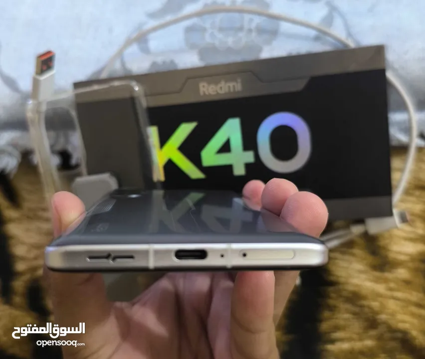 لعشاق الالعاب Redmi K40 Gaming للبيع ريدمي K40 جيمنج بكرتونه وكل توابعه  نظيف كررت علا الوكاله كل شي