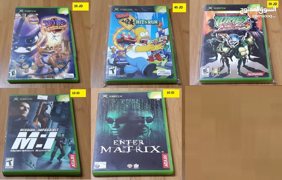 اجمل سيديات اكسبوكس ون اكسبوكس 360  XBOX360 XBOX ONE OG Games
