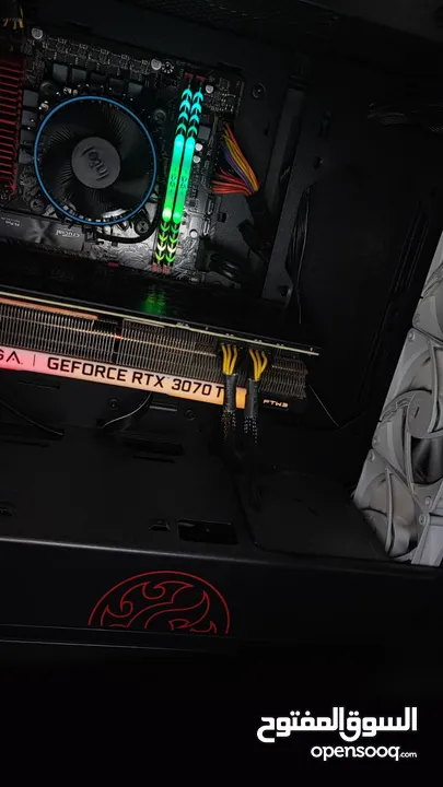 كمبيوتر جيمنج RTX 3070 TI