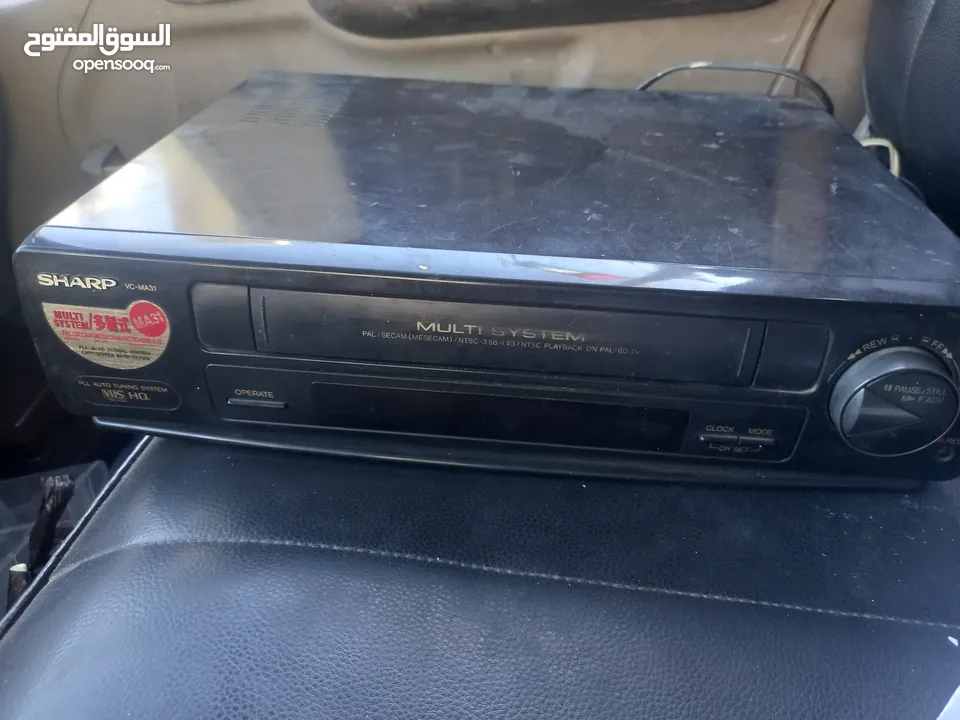 فيديو شارب ياباني صناعه ماليزية للبيع بسعر مغري