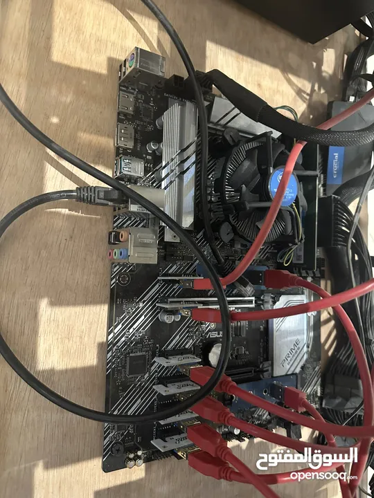 8x 3070 2400 watt powerful mining rig