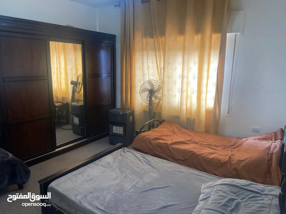 روف مفروش للايجار في جبل الحسين شارع طبريا