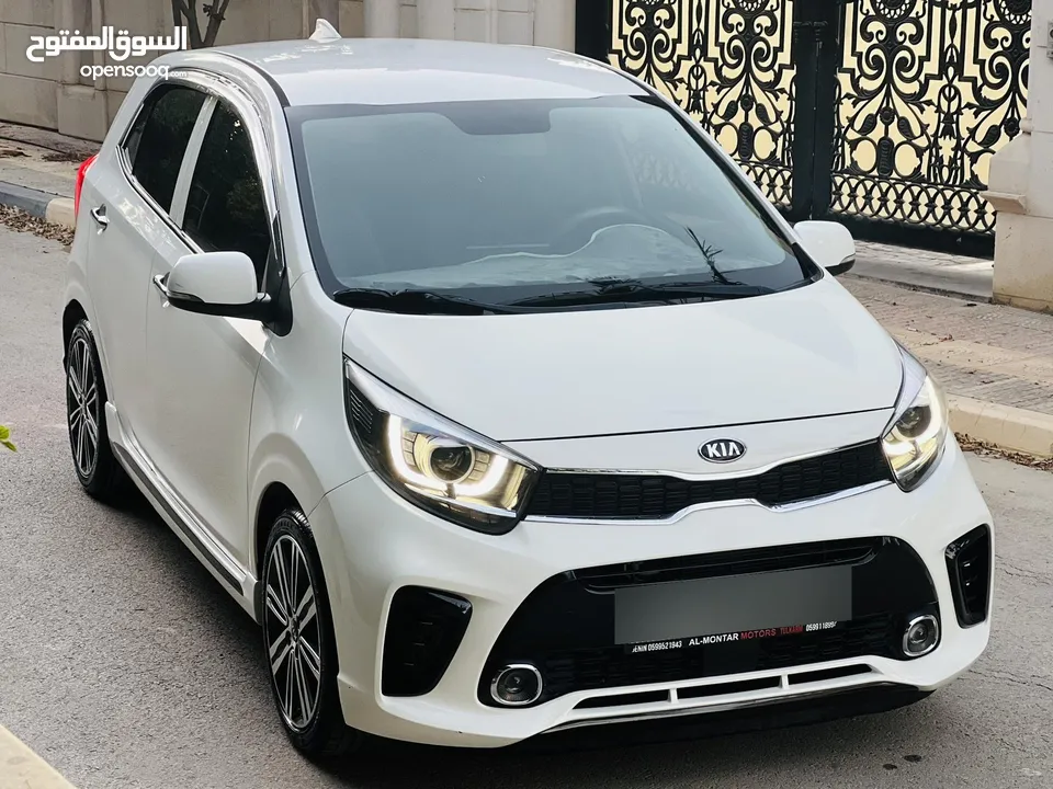 كيا بيكانتو  Gt line اصل فل الفل عدا فتحه 2019
