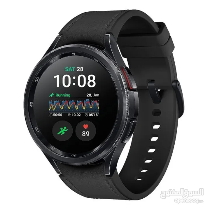 Samsung Galaxy Watch 6 classic (black edition) ساعة سامسونغ غالاكسي 6 كلاسيك (النسخة السوداء)