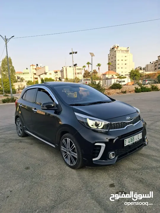 كيا مورنينج 2020 GT line  فل إضافات فتحة سقف