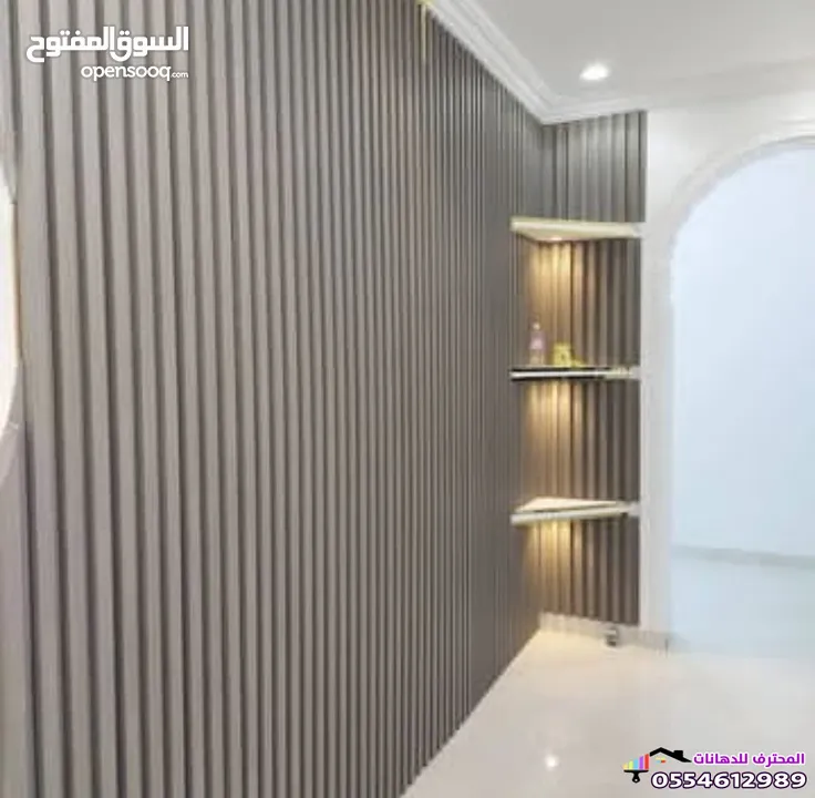 دهان مباني داخلي وجارجي وجميع أعمال الديكورات بديل رخام بديل خشب ورق حاط تركيب بركيه وفوم
