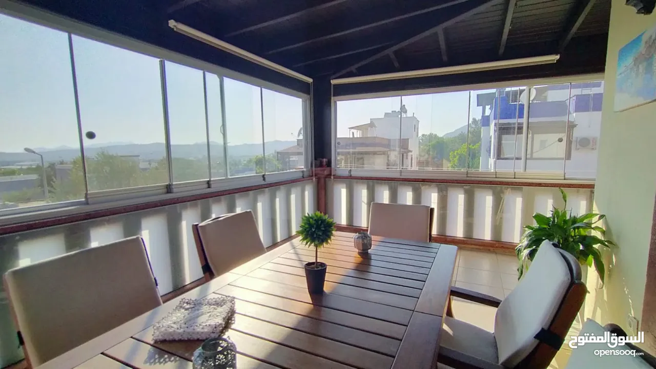 Panoramik deniz manzaralı satılık daire