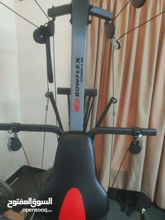 modified Bowflex exceed 2 home gym