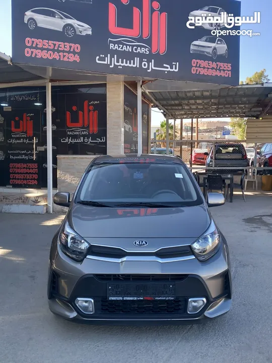 كيا بيكانتو موديل 2021 بدفعة اولى 500 دينار  على الهوية فقط