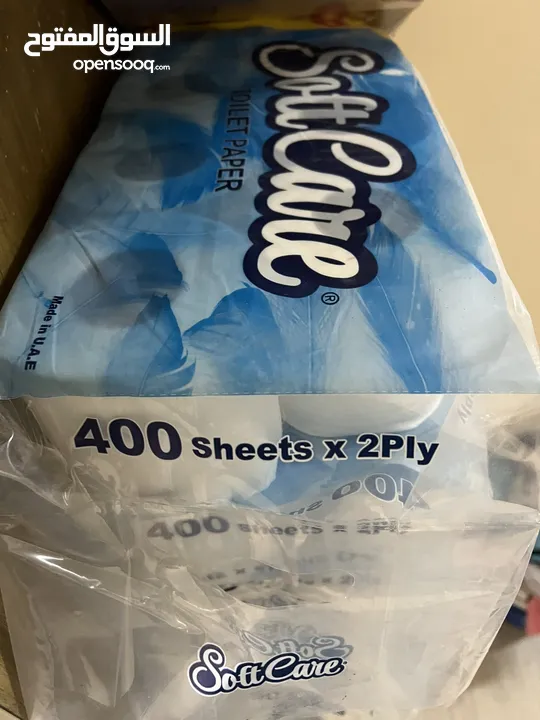 Soft care toilet paper roll (tissue)