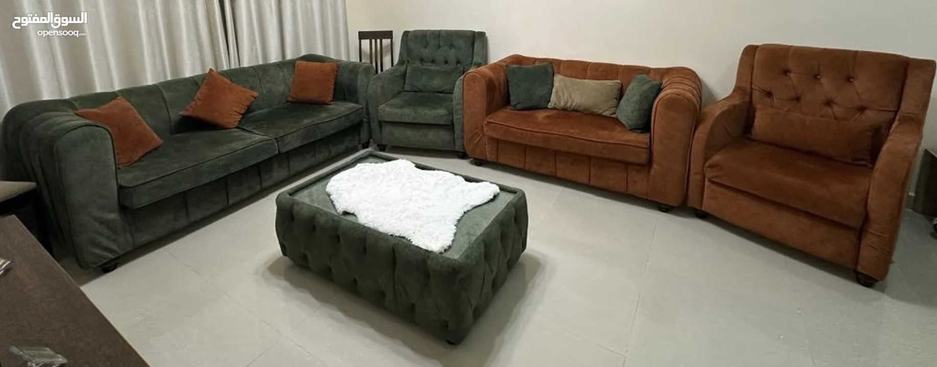 7person sofa set with table